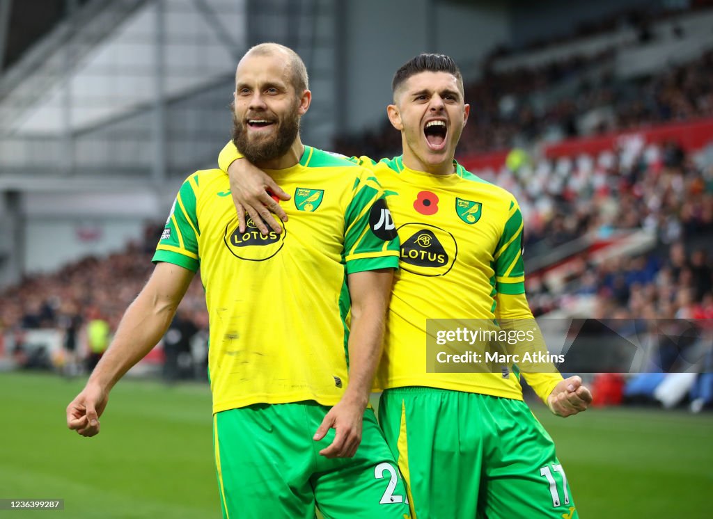 Brentford v Norwich City - Premier League