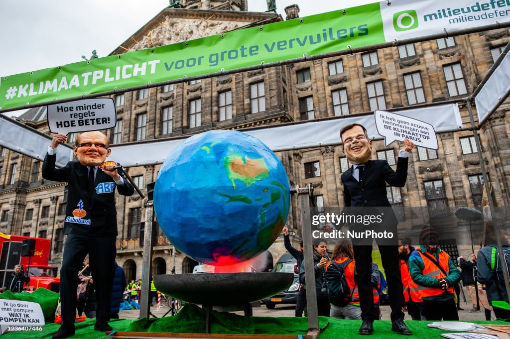 Massive Climate March In Amsterdam