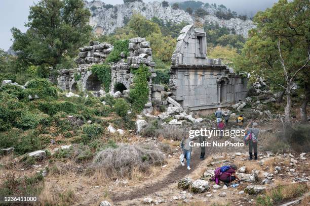 Driven by Russian tourists and European travelers, tourism is returning to Turkey's southern vacation city of Antalya, where visitors toured several...