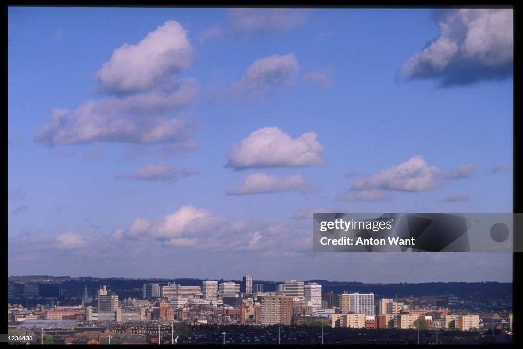 A VIEW OF LEEDS CITY CENTRE