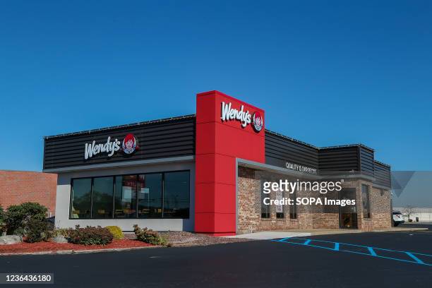 Recently renovated Wendy's restaurant is seen in Bloomsburg.