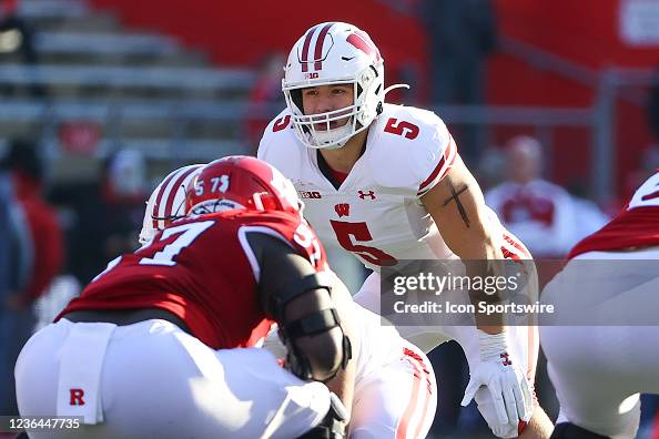COLLEGE FOOTBALL: NOV 06 Wisconsin at Rutgers COLLEGE FOOTBALL: NOV 06 Wisconsin at Rutgers