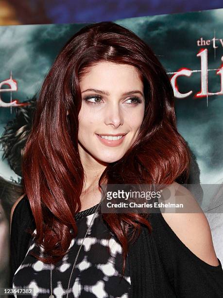 Actress Ashley Greene promotes "The Twilight Saga: Eclipse" DVD at Best Buy on December 17, 2010 in New York City.