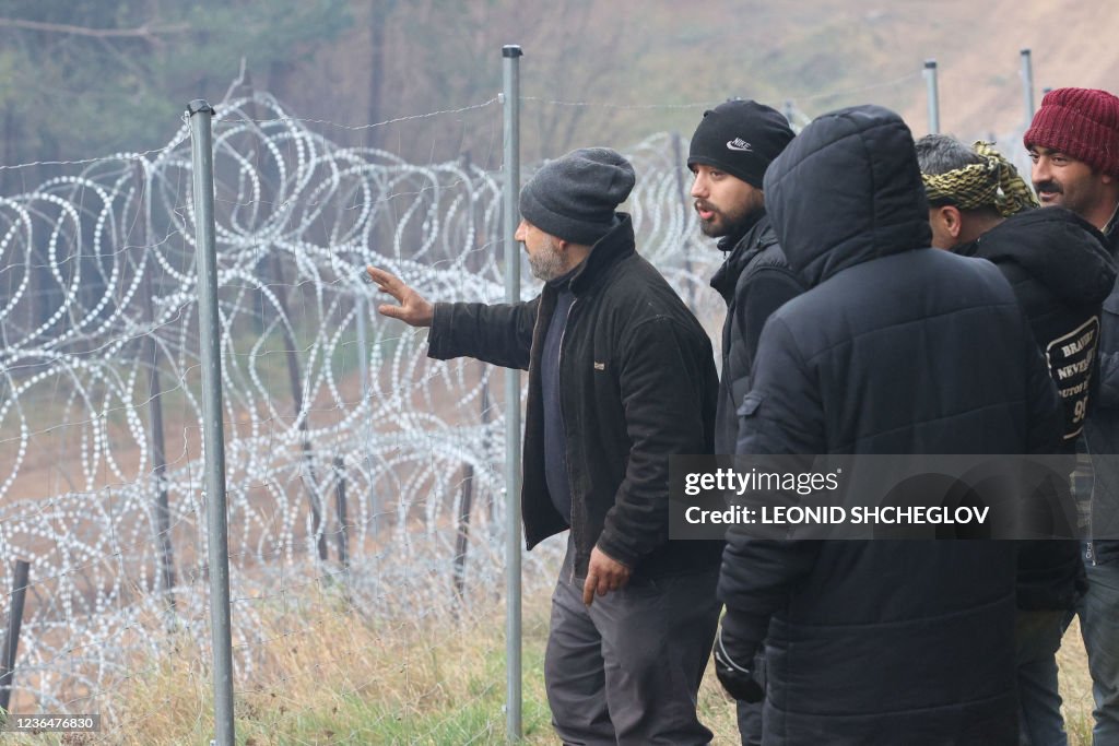 BELARUS-POLAND-MIGRANTS-EU