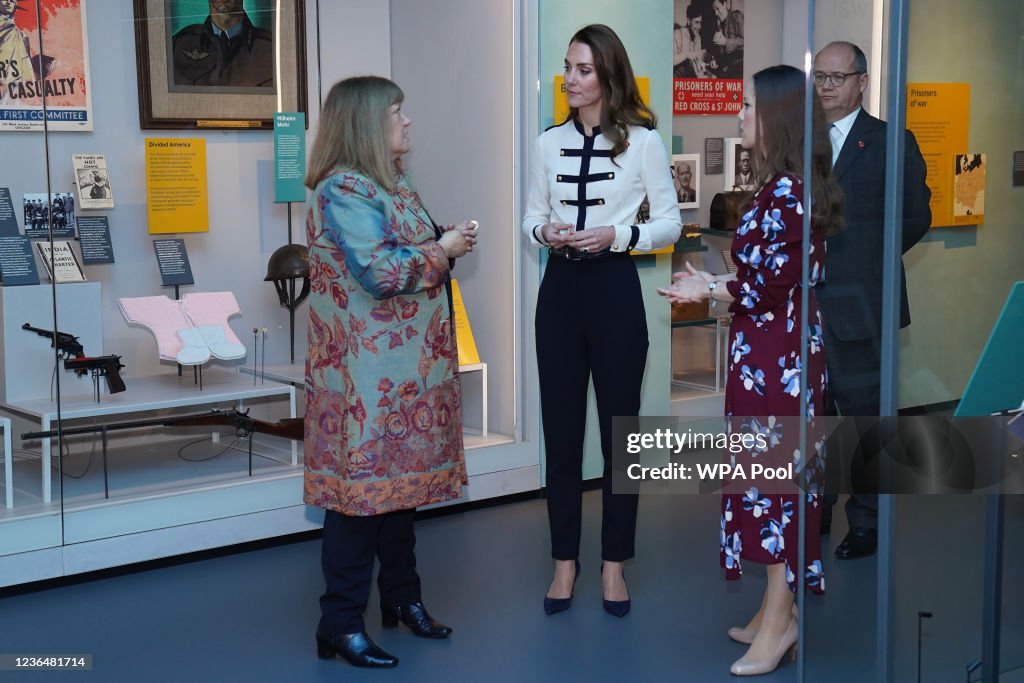 The Duchess Of Cambridge Visits The Imperial War Museum