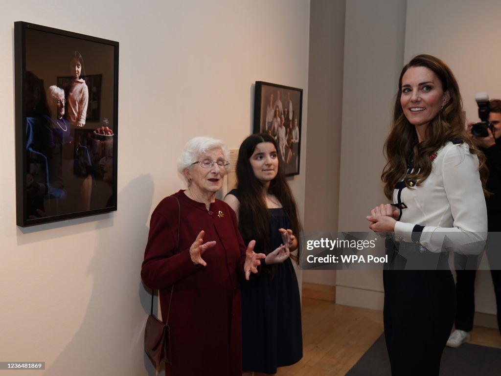 The Duchess Of Cambridge Visits The Imperial War Museum