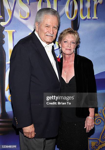 John Aniston and Sherry Rooney Aniston attend "Days Of Our Lives" 45th anniversary party at House of Blues Sunset Strip on November 6, 2010 in West...