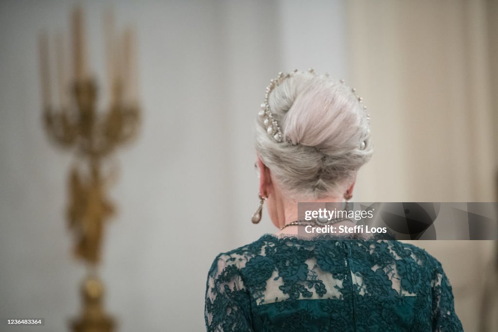 Queen Margrethe of Denmark And Crown Prince Frederik Visit Germany - Day 1