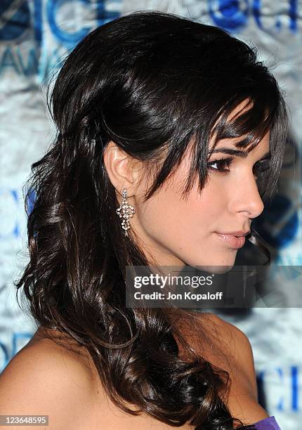 Actress Josie Loren arrives at the 2011 People's Choice Awards at Nokia Theatre L.A. Live on January 5, 2011 in Los Angeles, California.