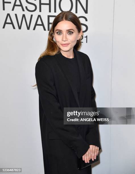 Actress Ashley Olsen attends the 2021 CFDA Fashion Awards at The Pool + The Grill on November 10, 2021 in New York City.