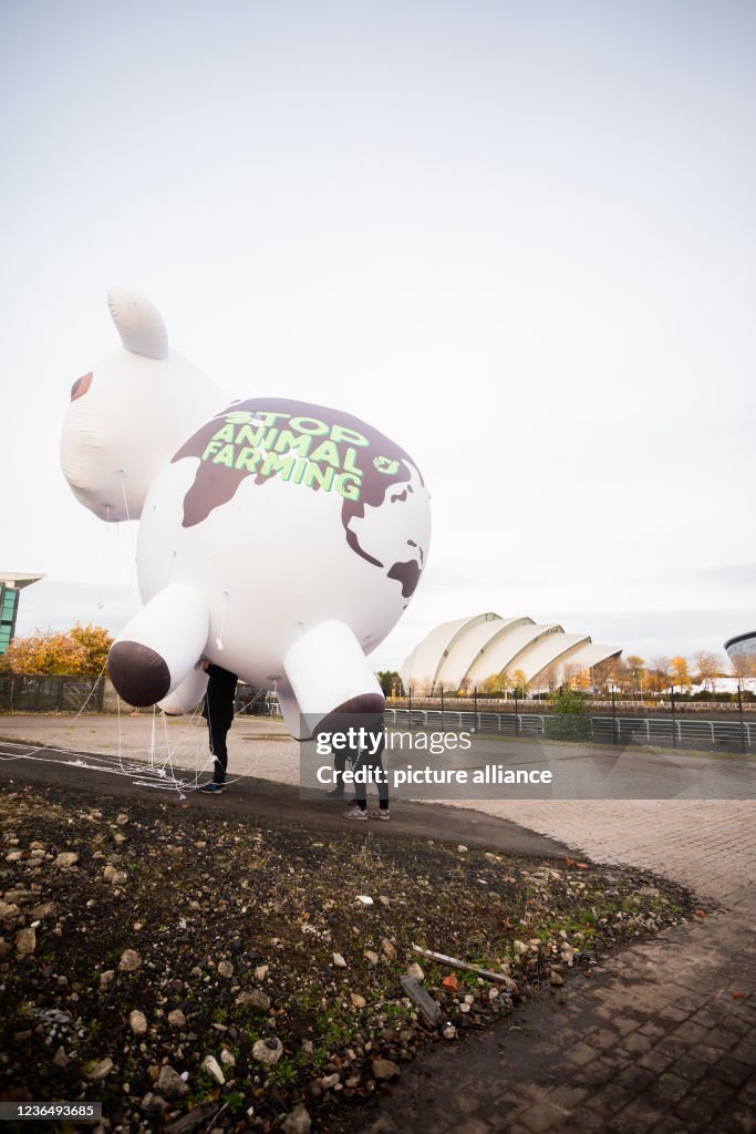 UN Climate Conference COP26 in Glasgow - Protest