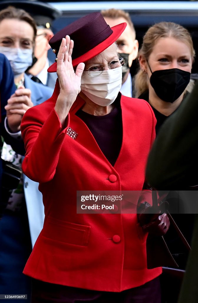 Queen Margrethe Of Denmark And Crown Prince Frederik Visit Germany - Day 2