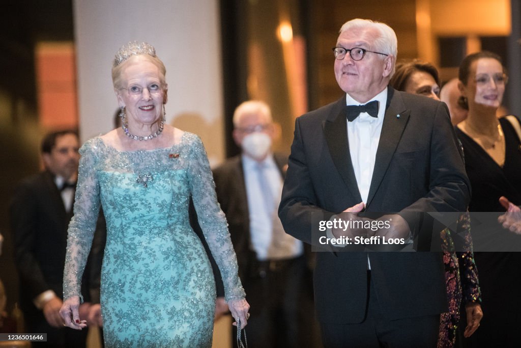 Queen Margrethe Of Denmark And Crown Prince Frederik Visit Germany - Day 2
