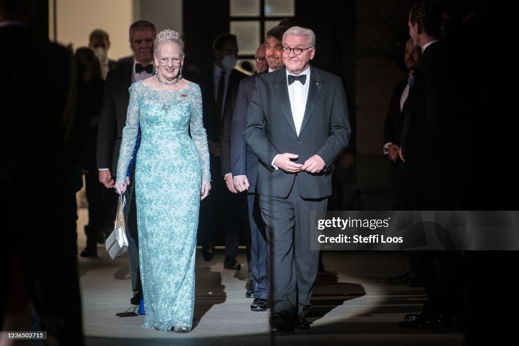 Queen Margrethe Of Denmark And Crown Prince Frederik Visit Germany - Day 2