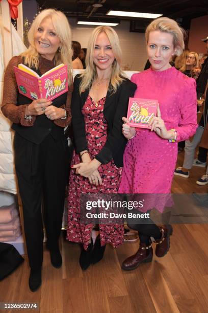 Gaby Roslin, Editor-in-Chief of HELLO! Magazine Rosie Nixon and Jakki Jones attend the launch of new book "Be Kind" by Rosie Nixon and Jakki Jones at...