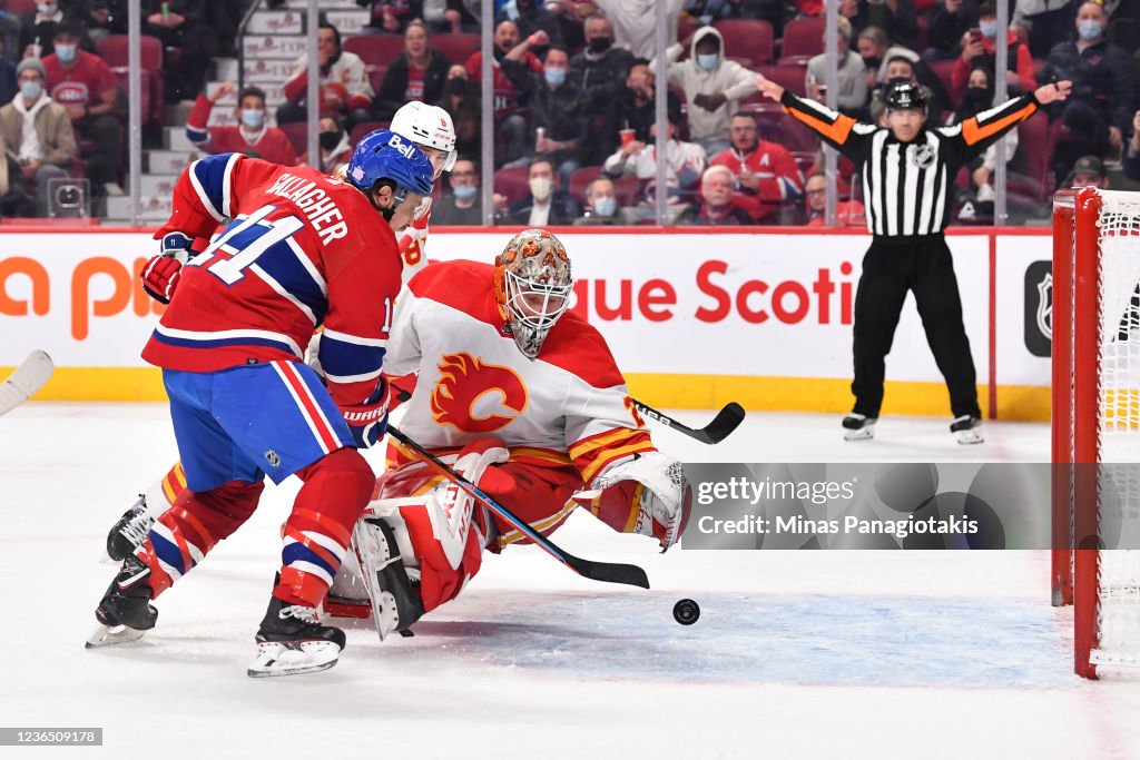 Calgary Flames v Montreal Canadiens