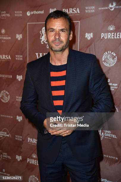 Stephan Luca attends the "Wiesn Wiesn Gans anders" - Dinner Hosted By Cathy Hummels And Willem Tell at Restaurant Golden Phoenix at Hotel Provocateur...
