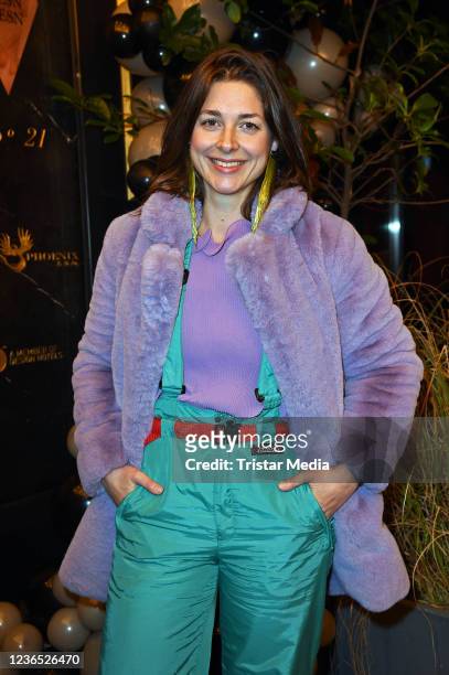 Katharina Nesytowa attends the "Wiesn Wiesn Gans anders" - Dinner Hosted By Cathy Hummels And Willem Tell at Restaurant Golden Phoenix at Hotel...