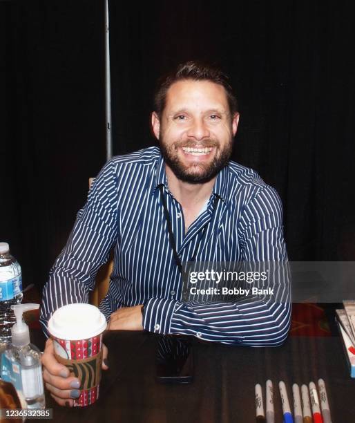 Danny Pintauro attends the 2021 New Jersey Horror Con & Film Festival at Showboat Atlantic City on November 12, 2021 in Atlantic City, New Jersey.