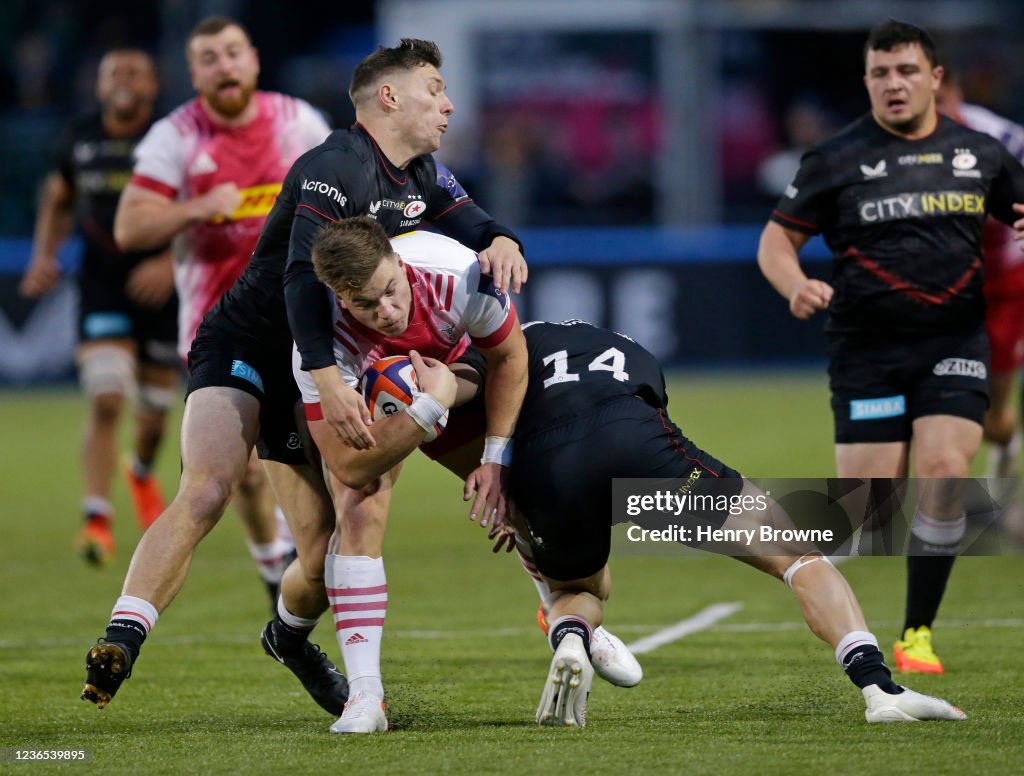 Saracens v Harlequins - Premiership Rugby Cup