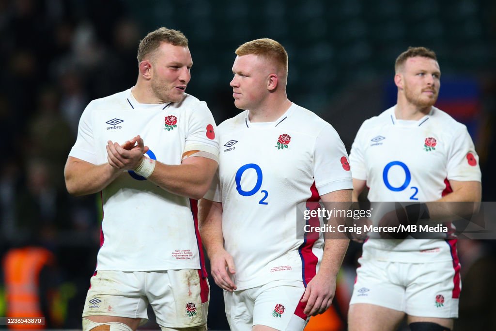 England v Australia - 2021 Autumn Nations Series