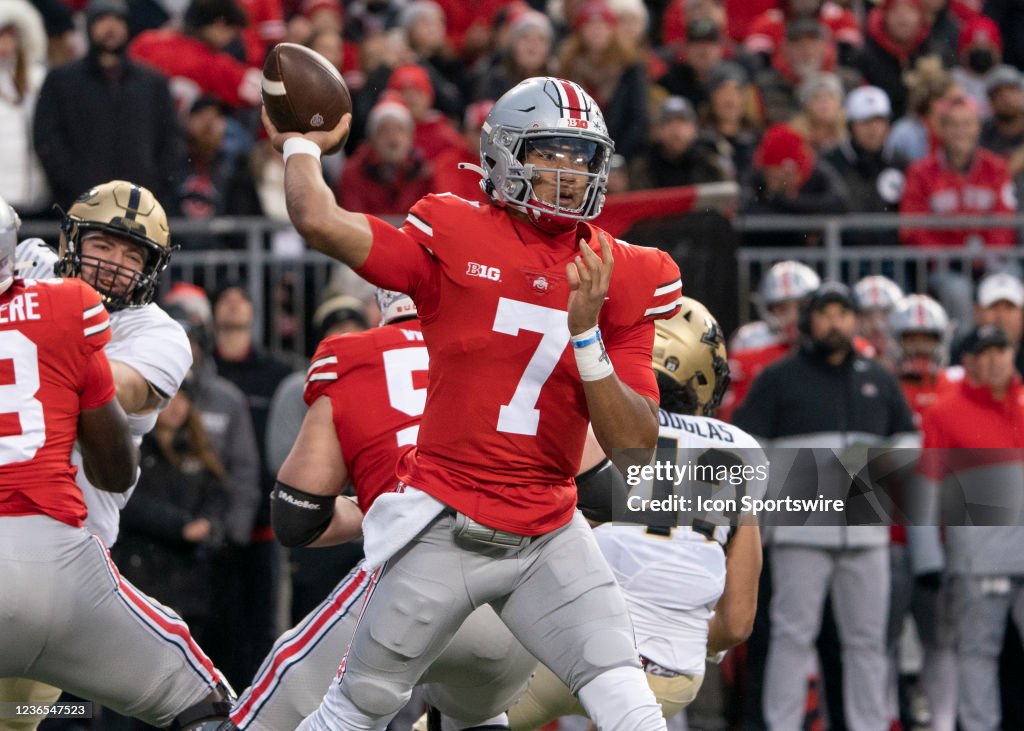 COLLEGE FOOTBALL: NOV 13 Purdue at Ohio State