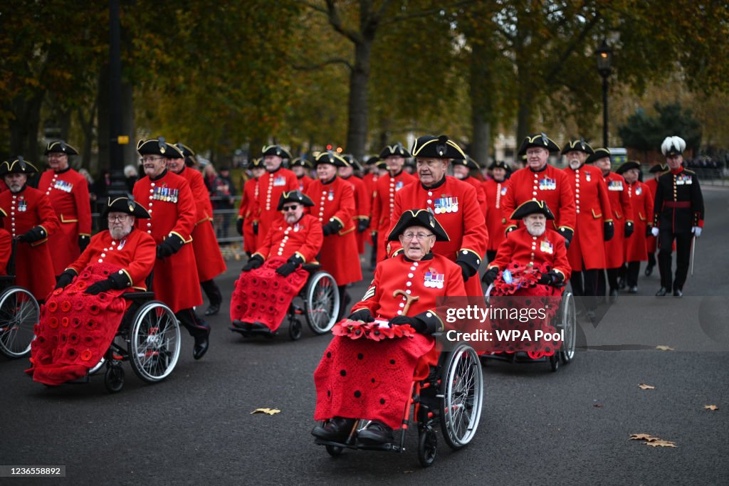 National Service Of Remembrance At The Cenotaph