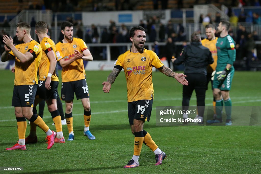 Hartlepool United v Newport County - Sky Bet League 2