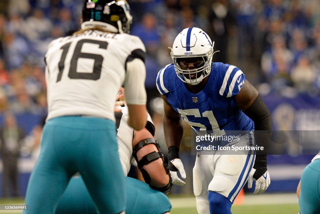 NFL: NOV 14 Jaguars at Colts