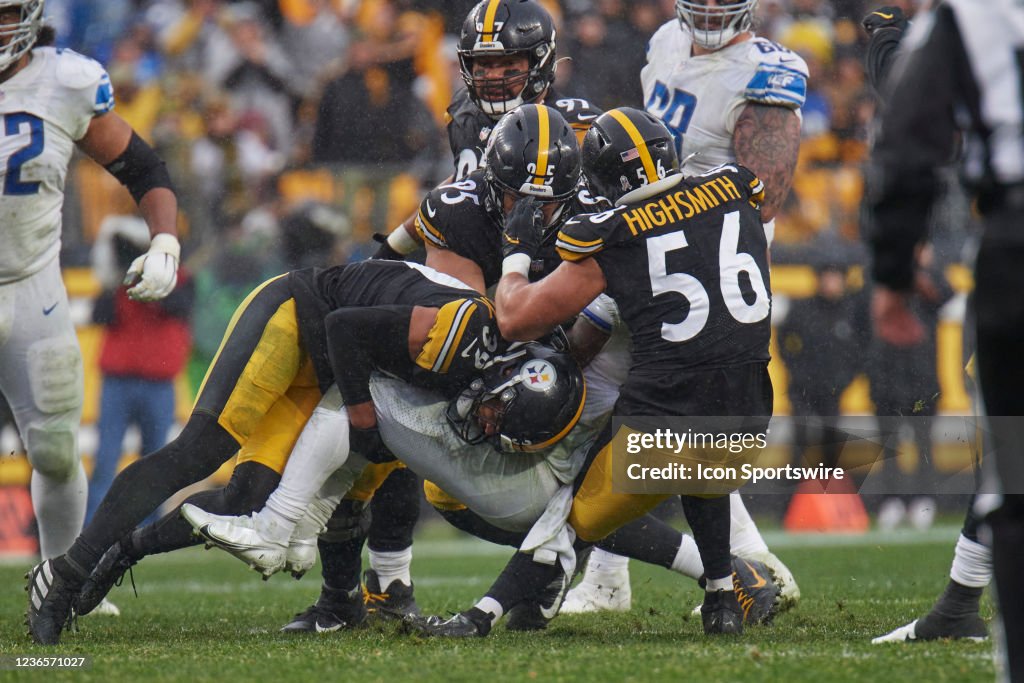 NFL: NOV 14 Lions at Steelers