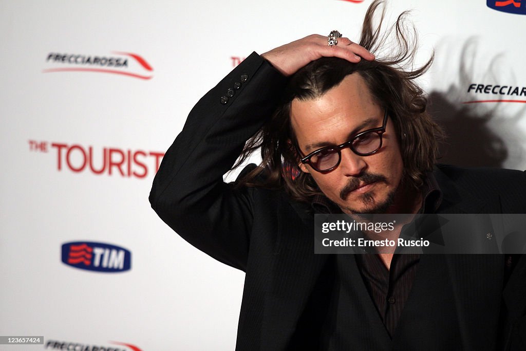 "The Tourist" Rome Premiere