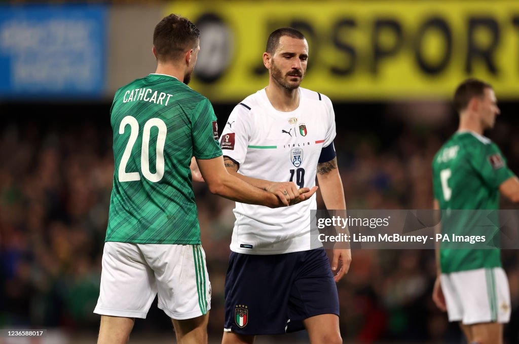 Northern Ireland v Italy - FIFA World Cup 2022 - European Qualifying - Group C - Windsor Park