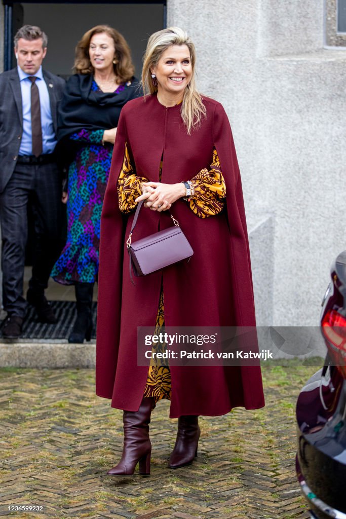 Queen Maxima Of The Netherlands Attends The Prince Bernhard Culture Prize Ceremony In Kootwijk