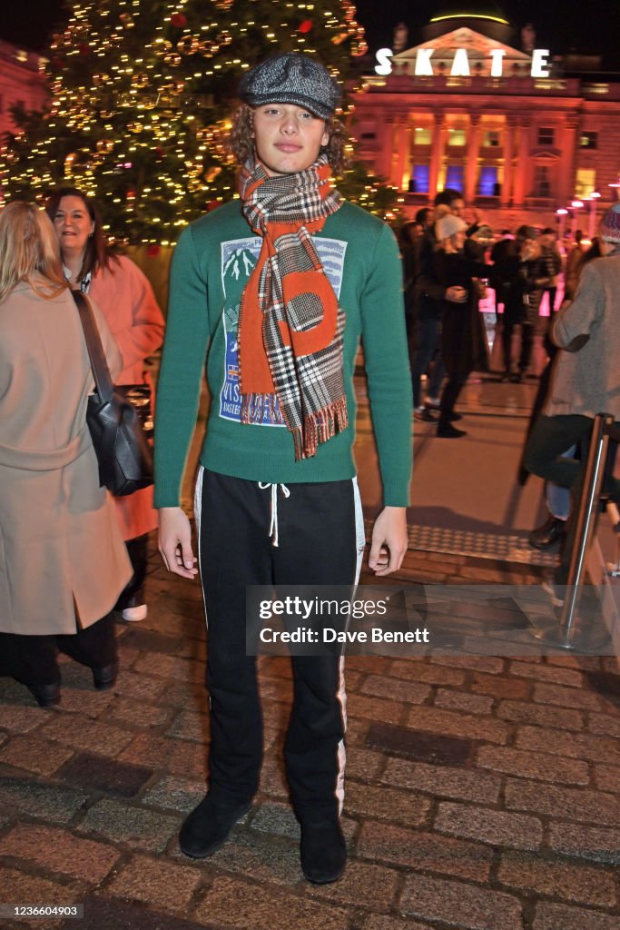Skate At Somerset House With Moët & Chandon