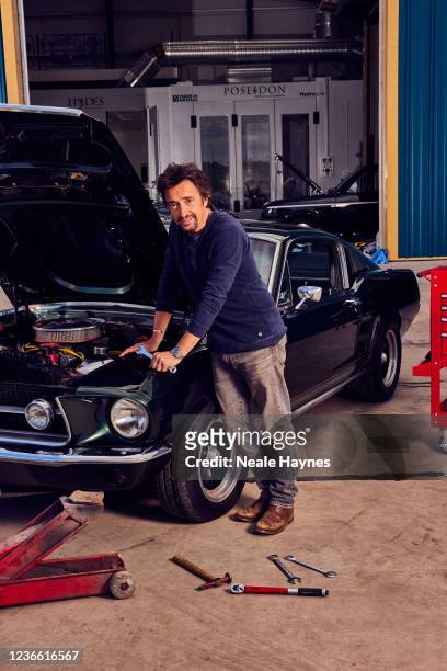 Tv presenter Richard Hammond is photographed for the Daily Mail on September 16, 2021 in Hereford, England.
