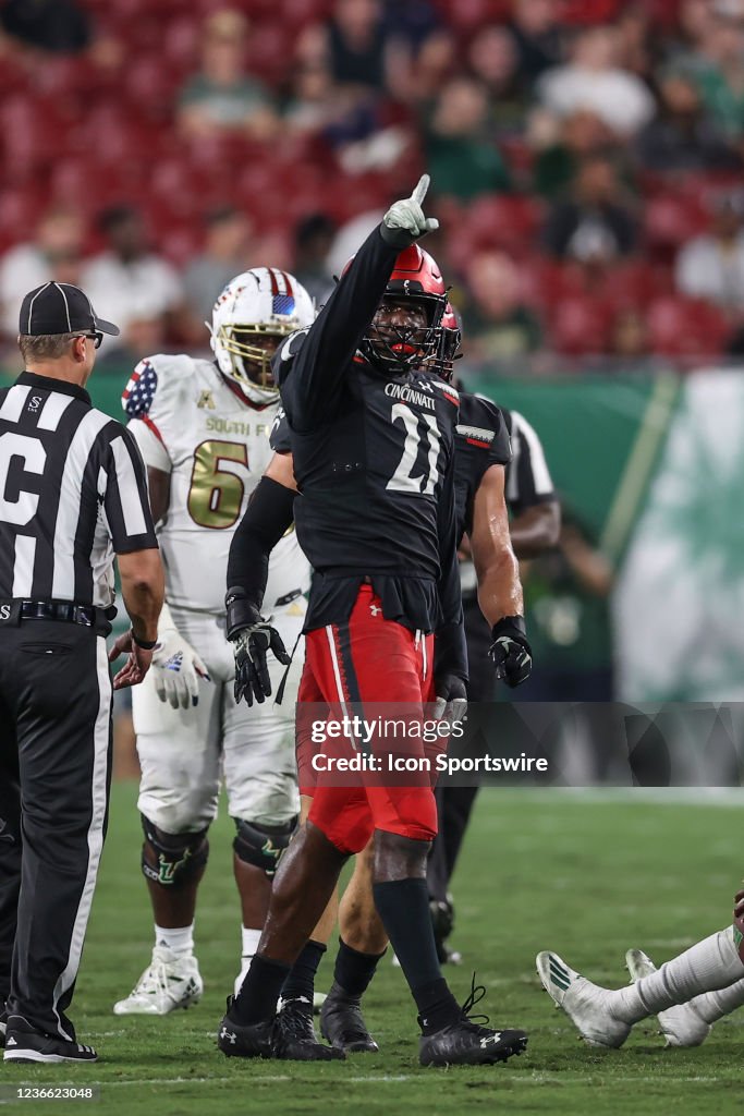 COLLEGE FOOTBALL: NOV 12 Cincinnati at USF