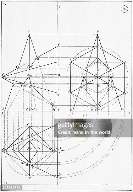 High Resolution Technical Drawing Technical Drawing High-Res Stock Photo - Getty Images