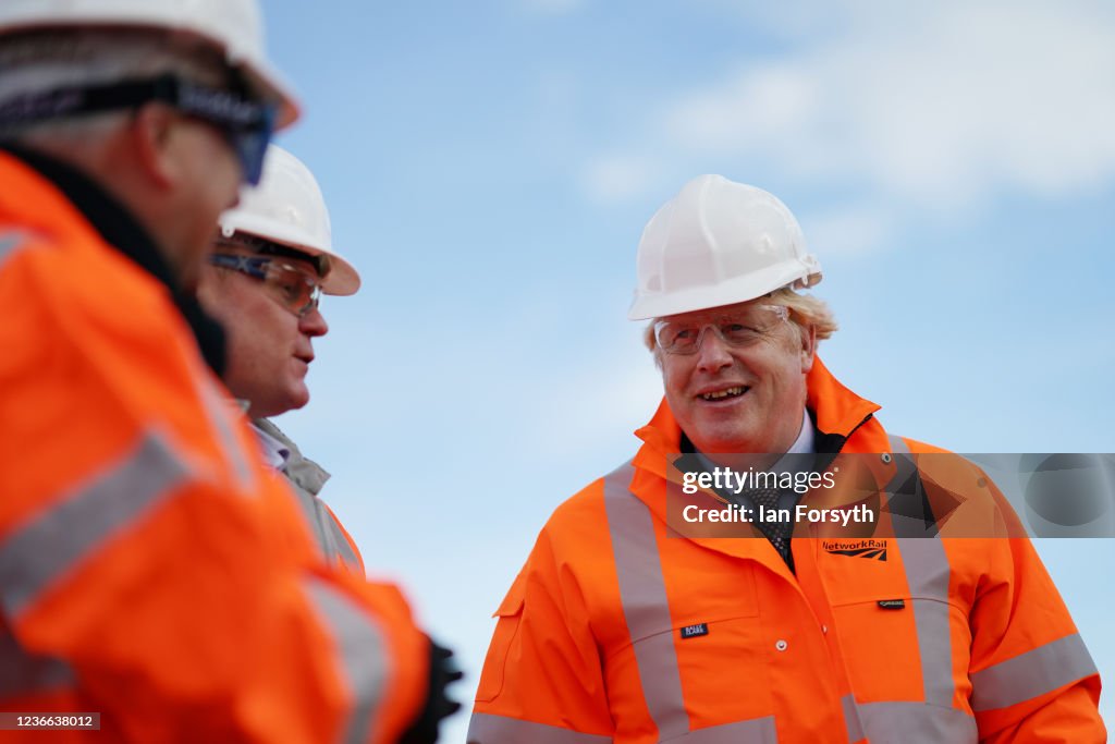 PM Touts Integrated Rail Plan In Visit To North Yorkshire