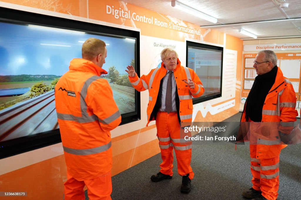 PM Touts Integrated Rail Plan In Visit To North Yorkshire