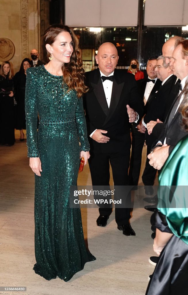 The Duke And Duchess Of Cambridge Attend The Royal Variety Performance