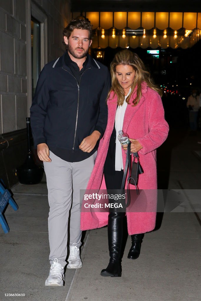 Celebrity Sightings In New York City - November 17, 2021