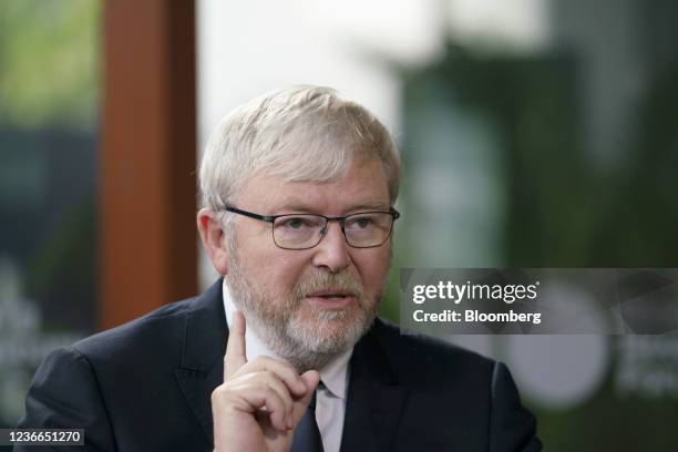 Kevin Rudd Now Former Australian Prime Minister Kevin Rudd Interview Photos and ...