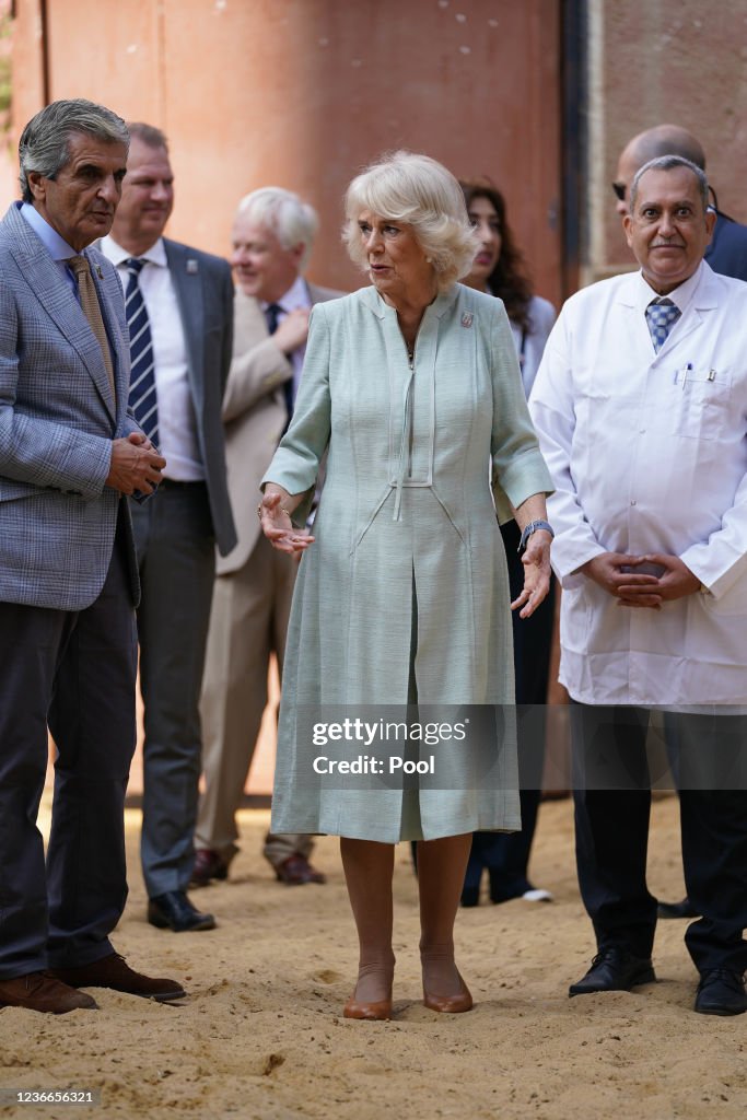 The Prince Of Wales And Duchess Of Cornwall Visit Egypt - Day 2