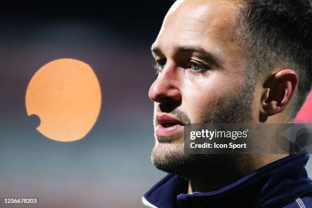 Loris TOLOT of Agen during the Pro D2 match between Rouen and Agen at Stade Jean-Mermoz stadium on November 19, 2021 in Rouen, France.