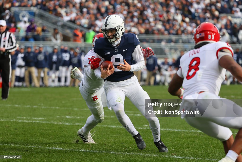 COLLEGE FOOTBALL: NOV 20 Rutgers at Penn State