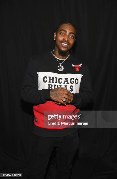 Guest attends the Black Ink Crew Franchise - Tri-City Tattoo Battle at Atlanta Production Factory on November 20, 2021 in Atlanta, Georgia. (Photo by...