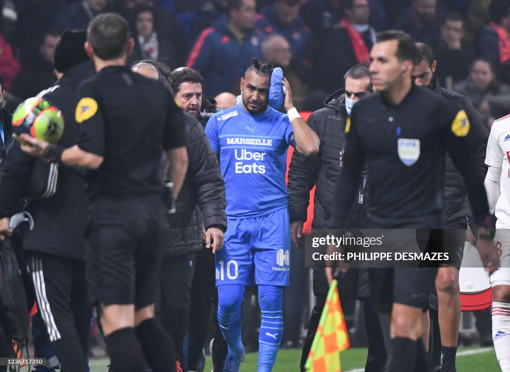 TOPSHOT-FBL-FRA-L1-LYON-MARSEILLE