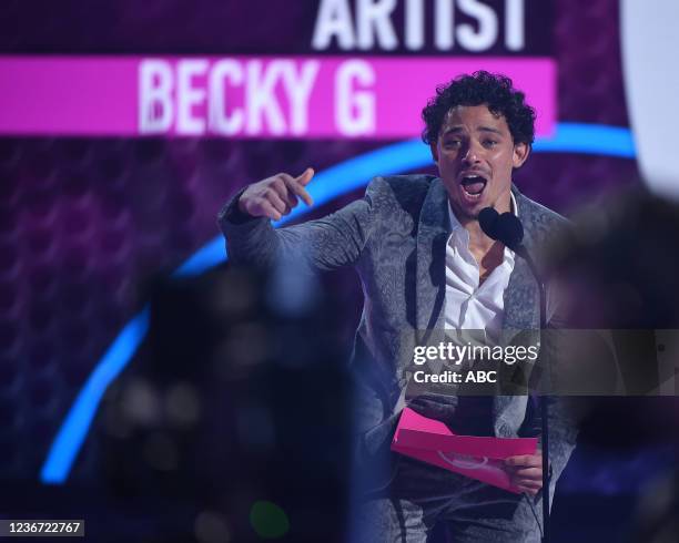 The AMAs will air live from the Microsoft Theater in Los Angeles on Sunday, Nov. 21, at 8:00 p.m. EST/PST on ABC. ANTHONY RAMOS