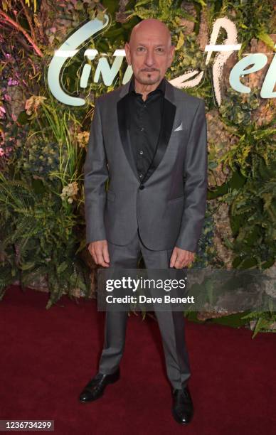 Sir Ben Kingsley attends a special gala performance of Andrew Lloyd Webber's "Cinderella" in support of The Malala Fund at Gillian Lynne Theatre on...