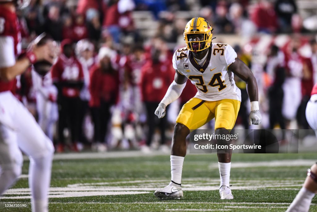 COLLEGE FOOTBALL: NOV 20 Minnesota at Indiana
